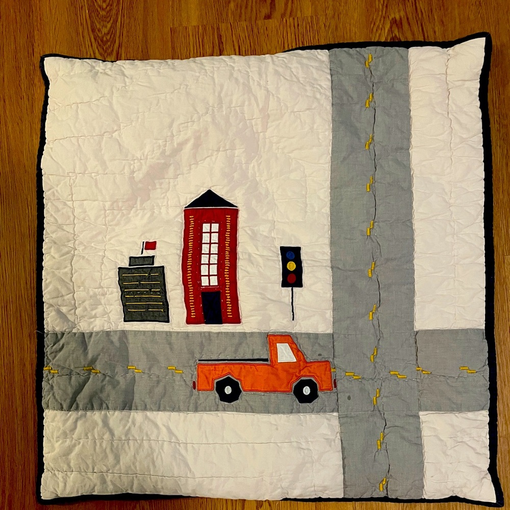 Pottery Barn Kids Things That Go Euro Sham